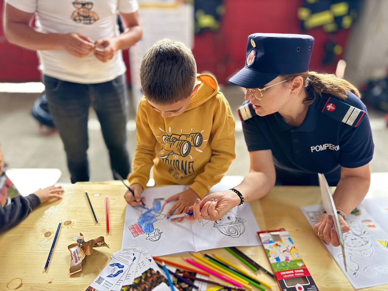 Ziua Porților Deschise la ISU Botoșani: activități pentru copii și familii